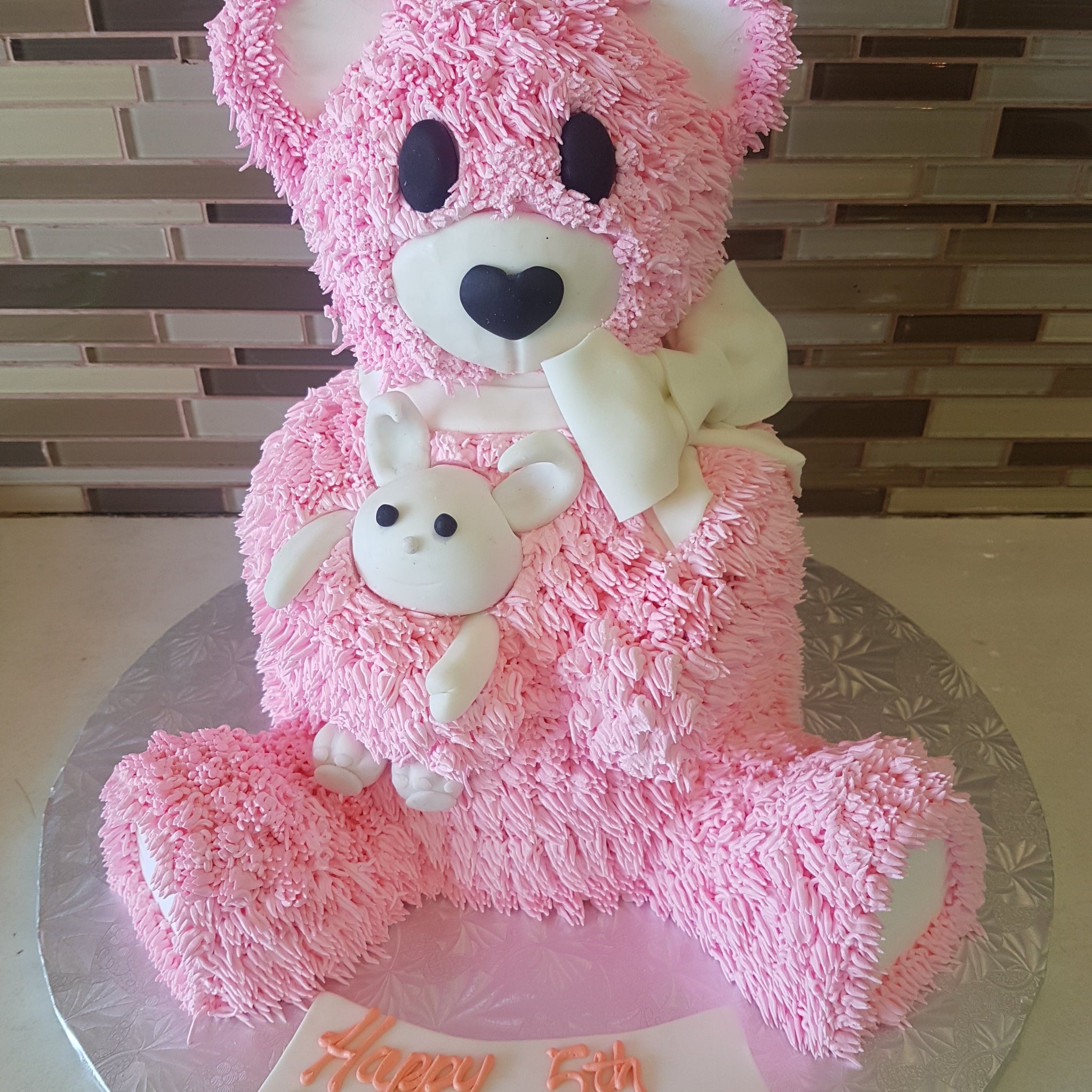 3D Bear Molded cake