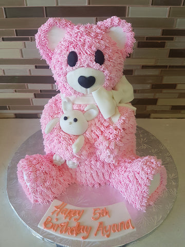 3D Bear Molded cake