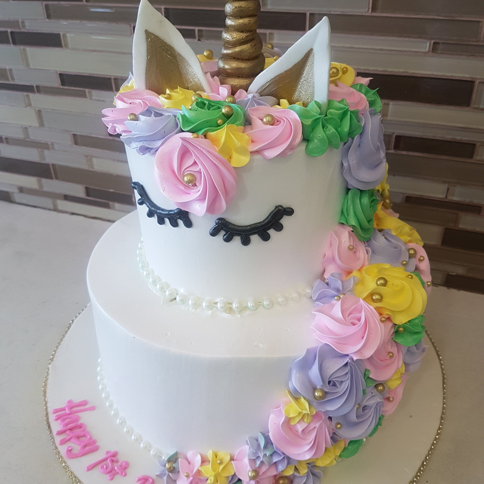 unicorn Tiered Cake