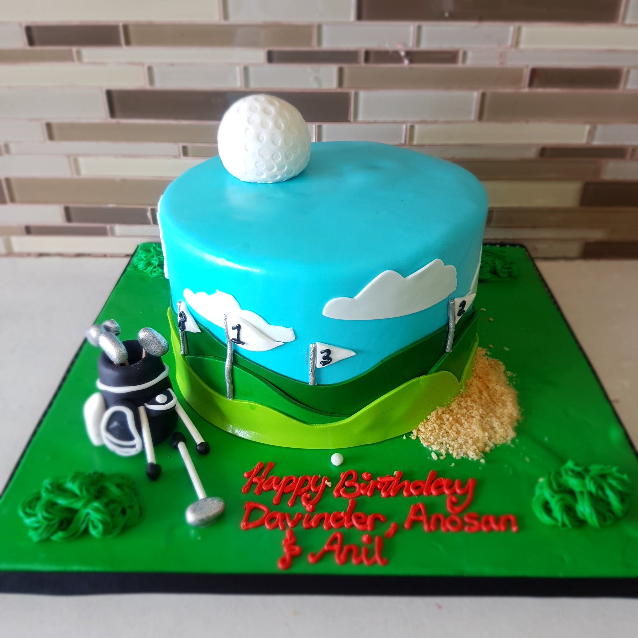 GOLF Cake