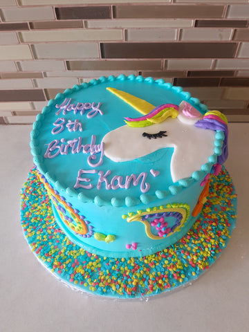 Ekam Unicorn Birthday Cake