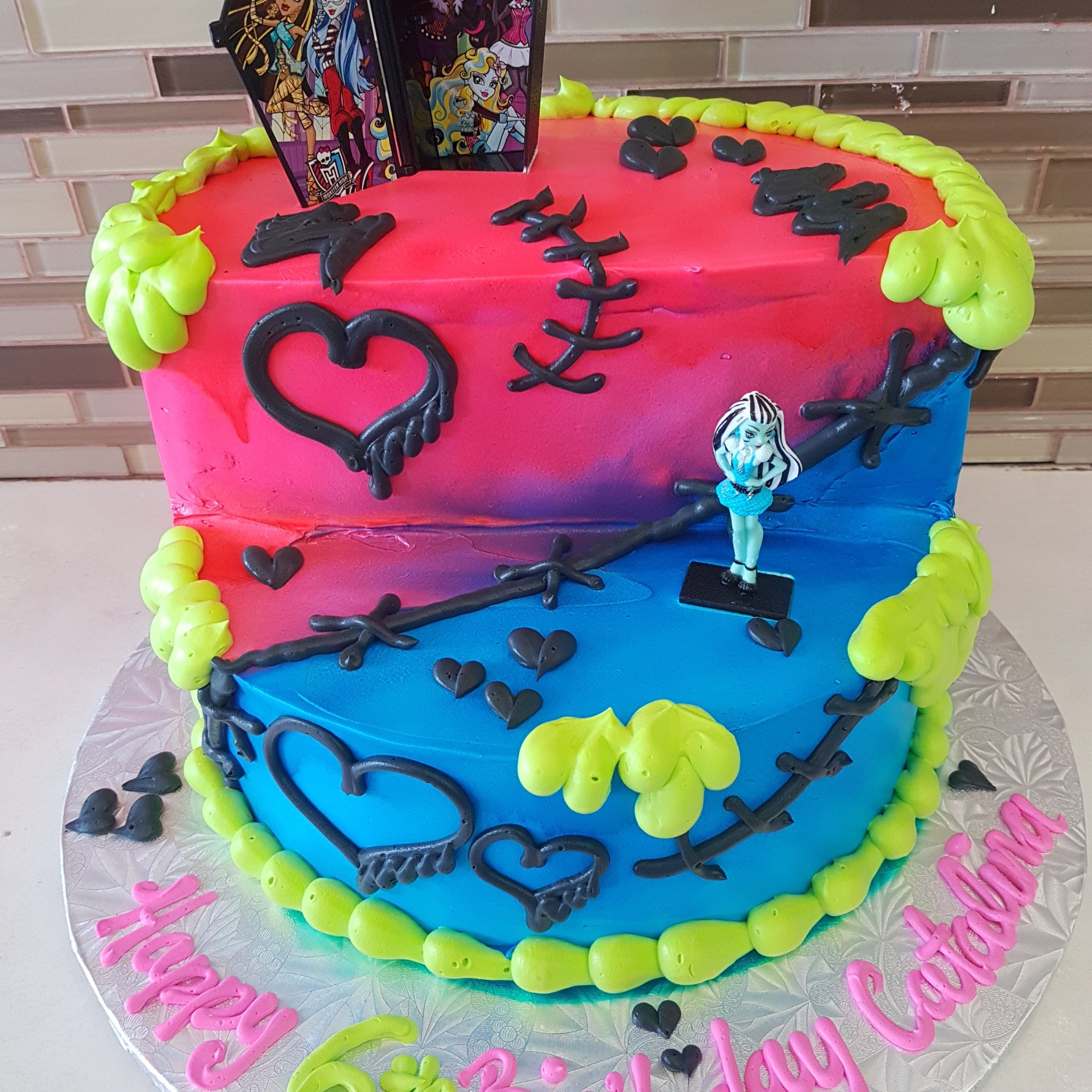 Monster High Stage Cake