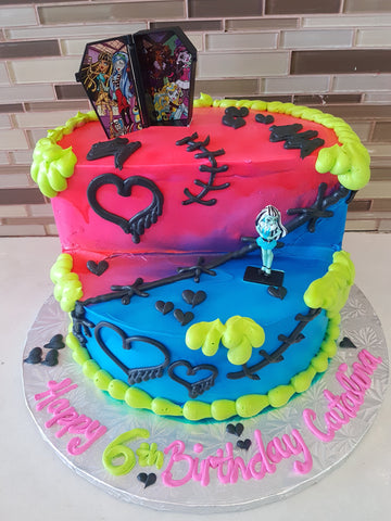 Monster High Stage Cake