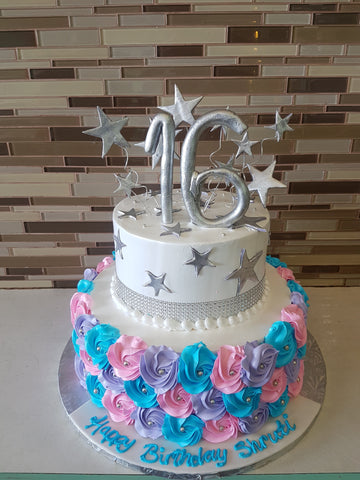 Shruti Sweet Sixteen Cake