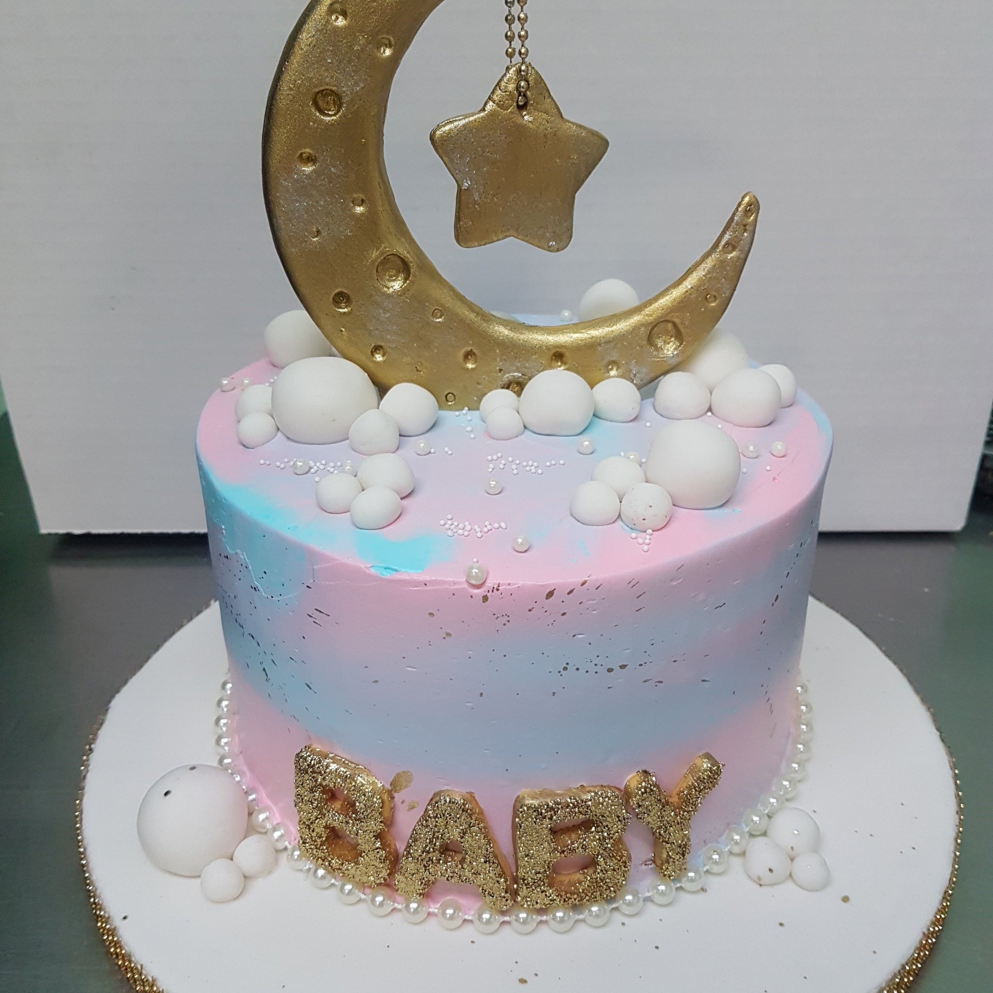 RAJ & HARMINDER Baby Shower Cake
