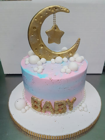 RAJ & HARMINDER Baby Shower Cake