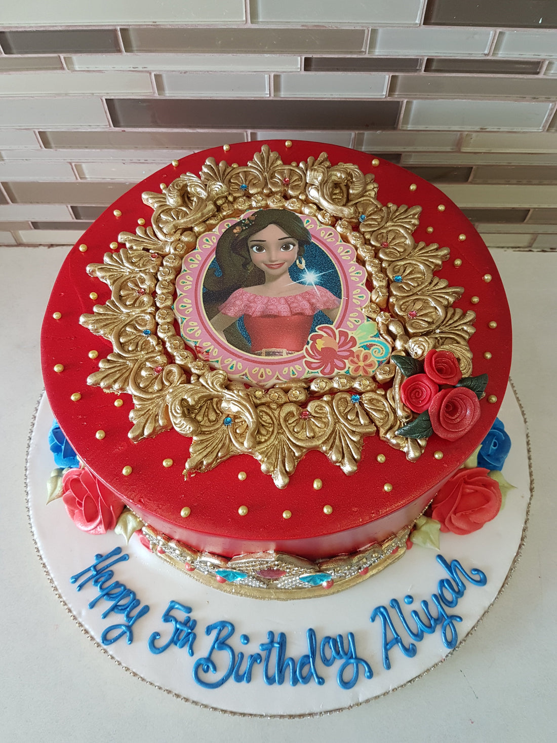 Princess Elena Birthday Cake