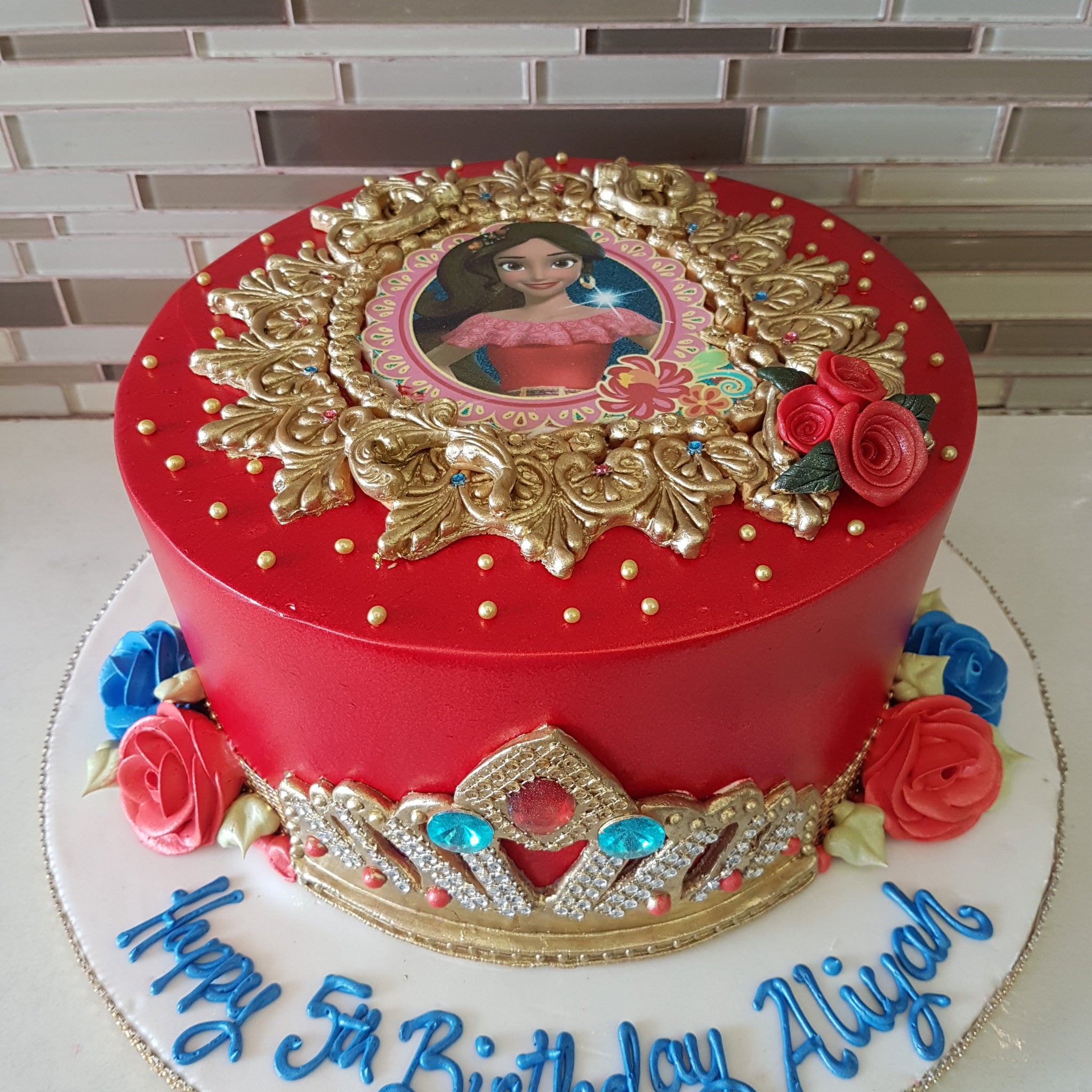 Princess Elena Birthday Cake