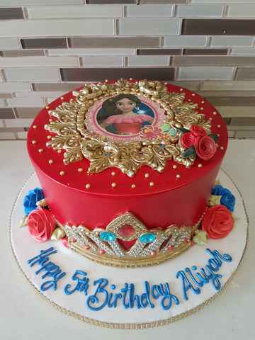 Princess Elena Birthday Cake