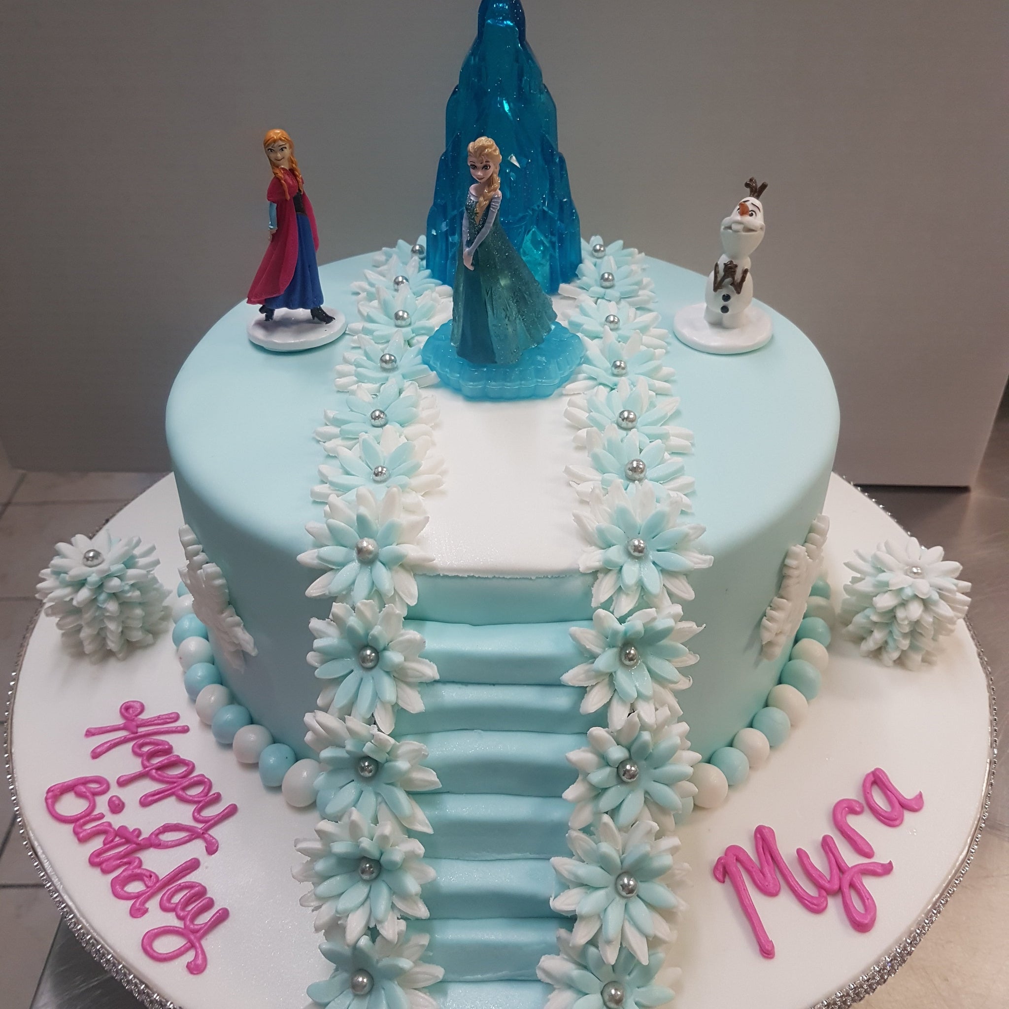 Myra Frozen Birthday cake