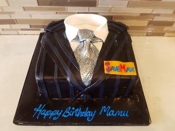 Manu Shirt Molded Cake