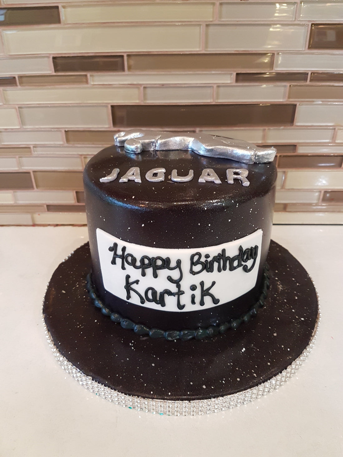 Jaguar Birthday Cake