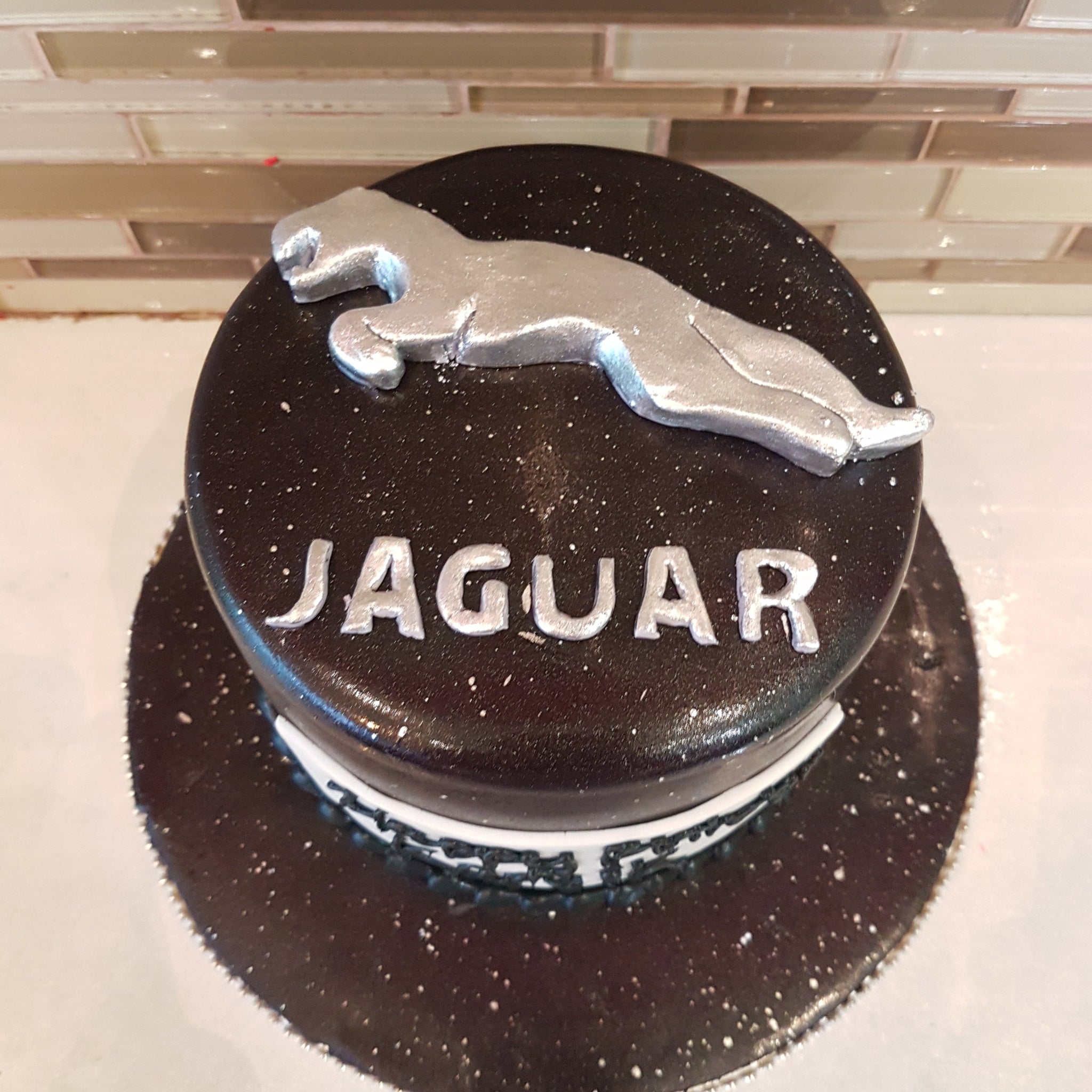 Jaguar Birthday Cake