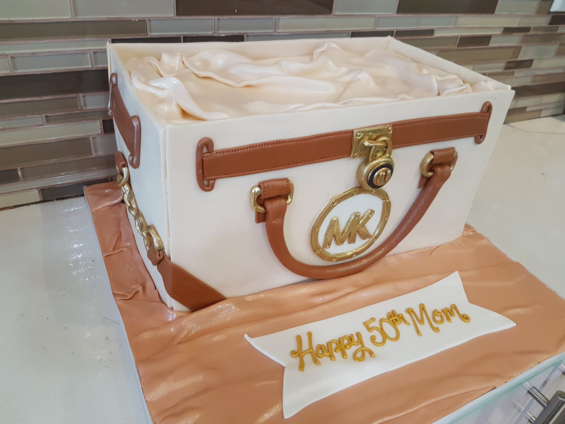 MK Fondant Bag Cake