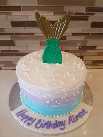 Mermaid Birthday cake