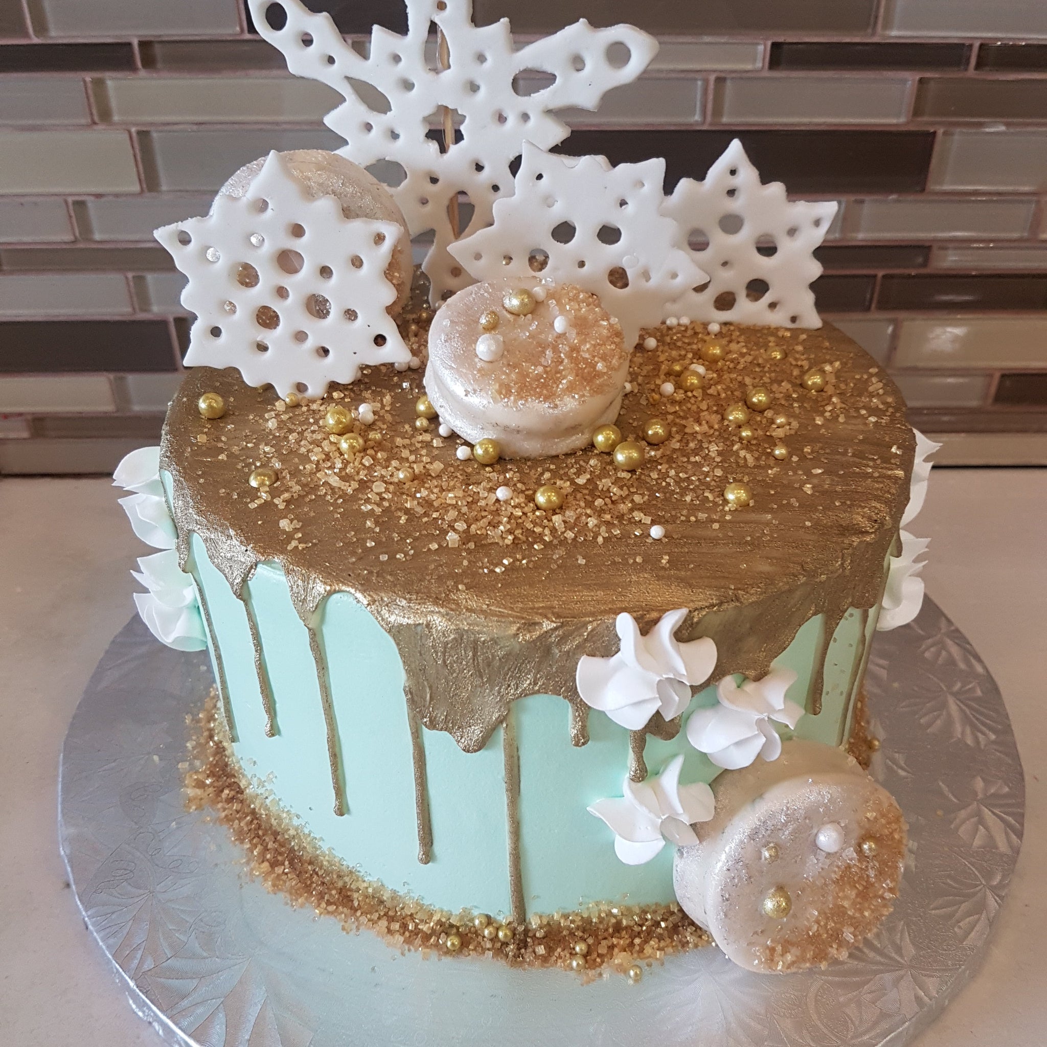 Winter Wonderland Theme Cake