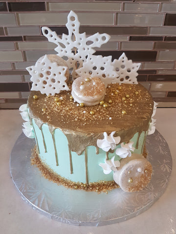 Winter Wonderland Theme Cake