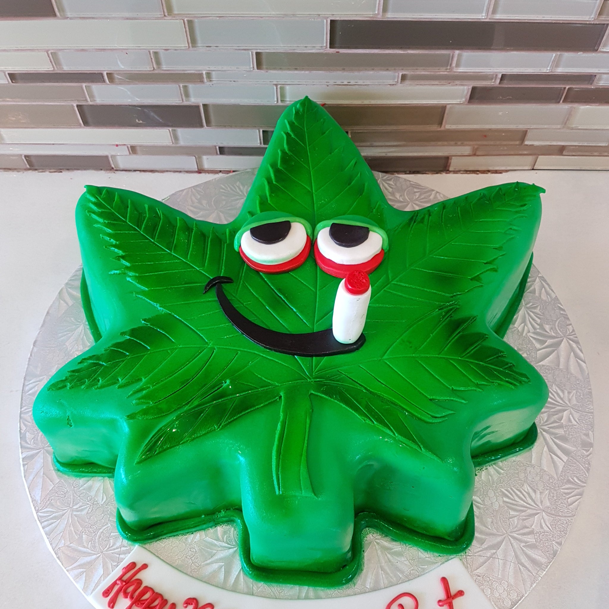 Weed Molded Cake