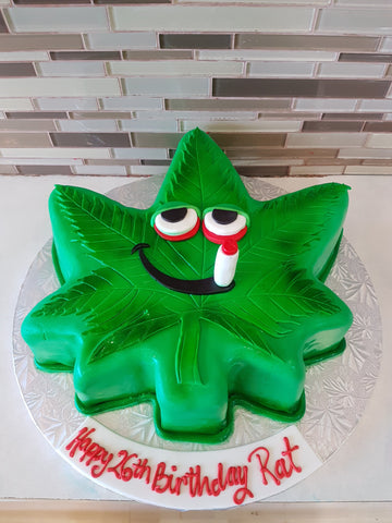 Weed Molded Cake