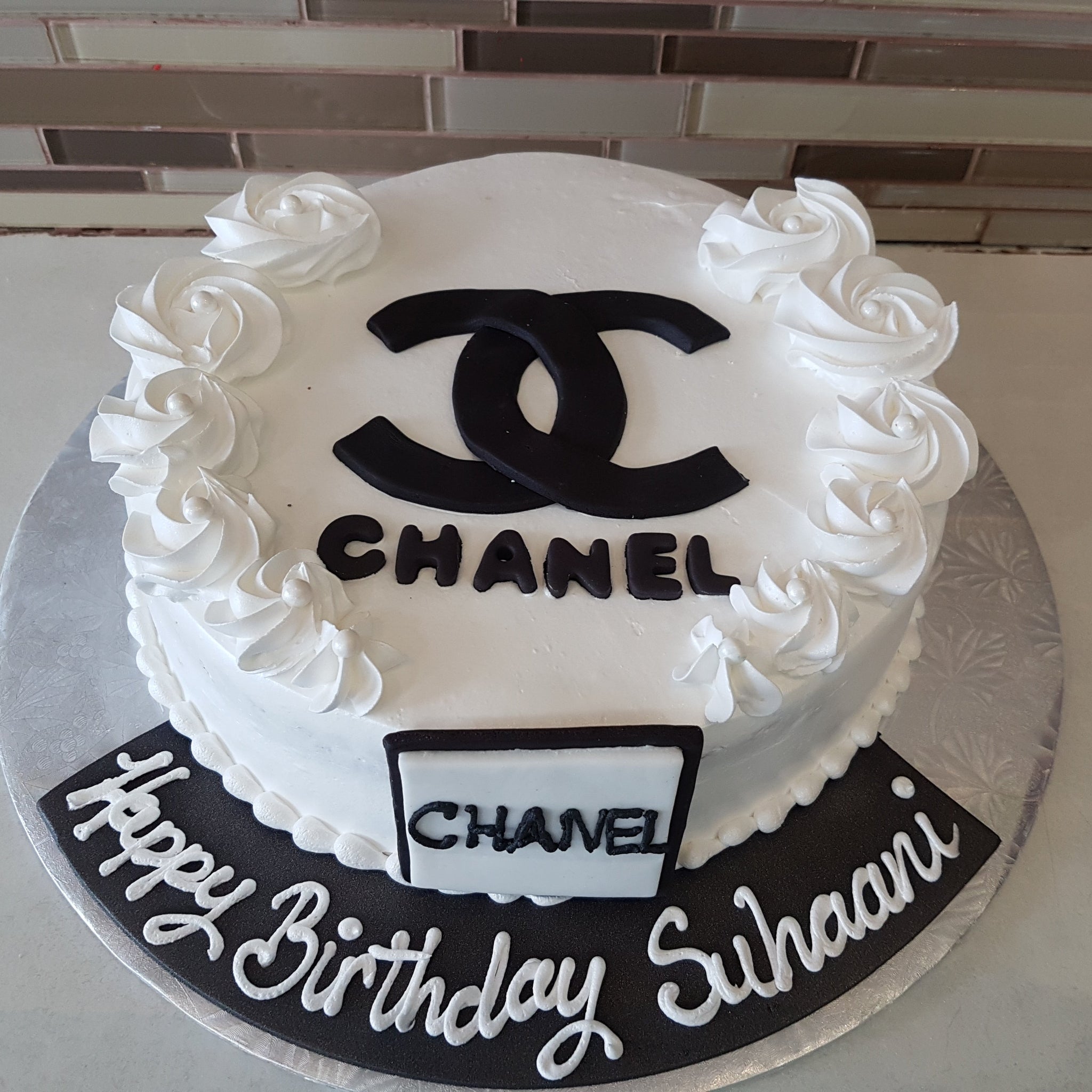 Chanel Birthday Cake