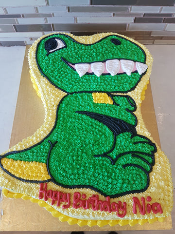 Dinosaur Molded cake