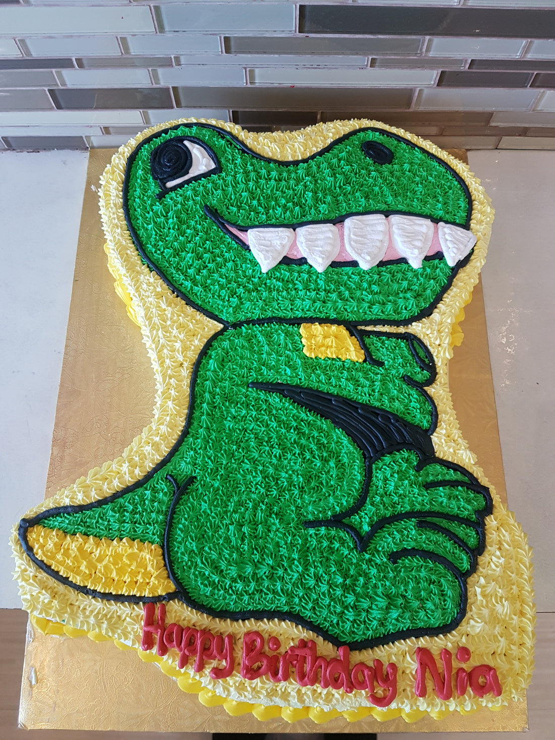 Dinosaur Molded cake