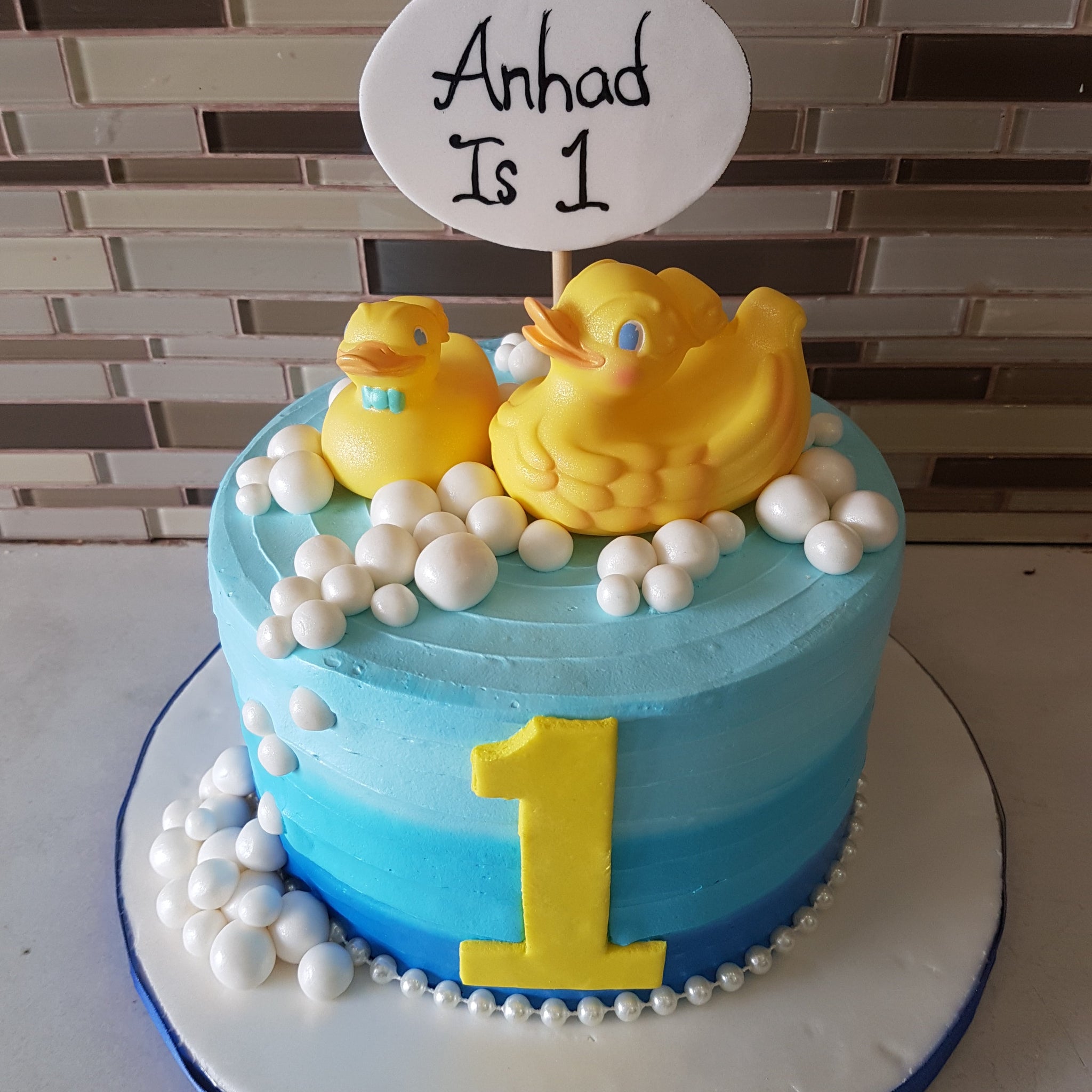 Anhad Duckies Birthday Cake