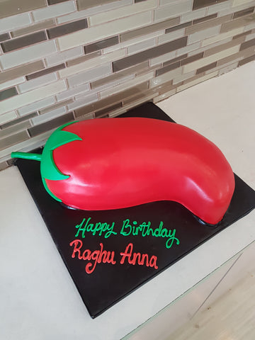 Red Chilly Molded cake