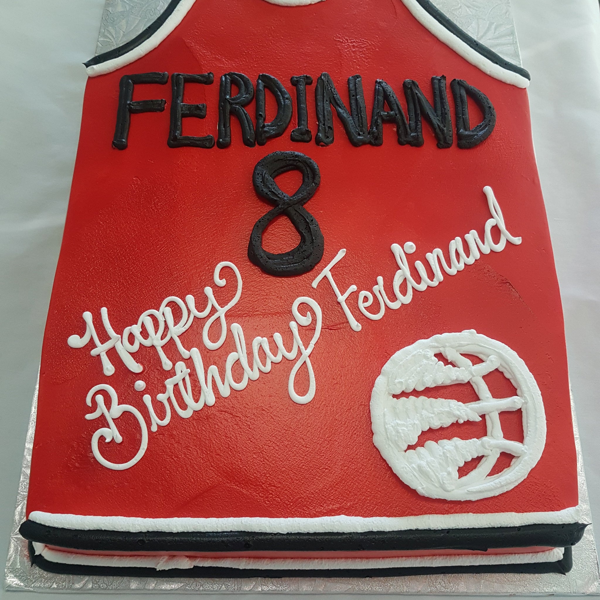 Raptors Jersey Cake