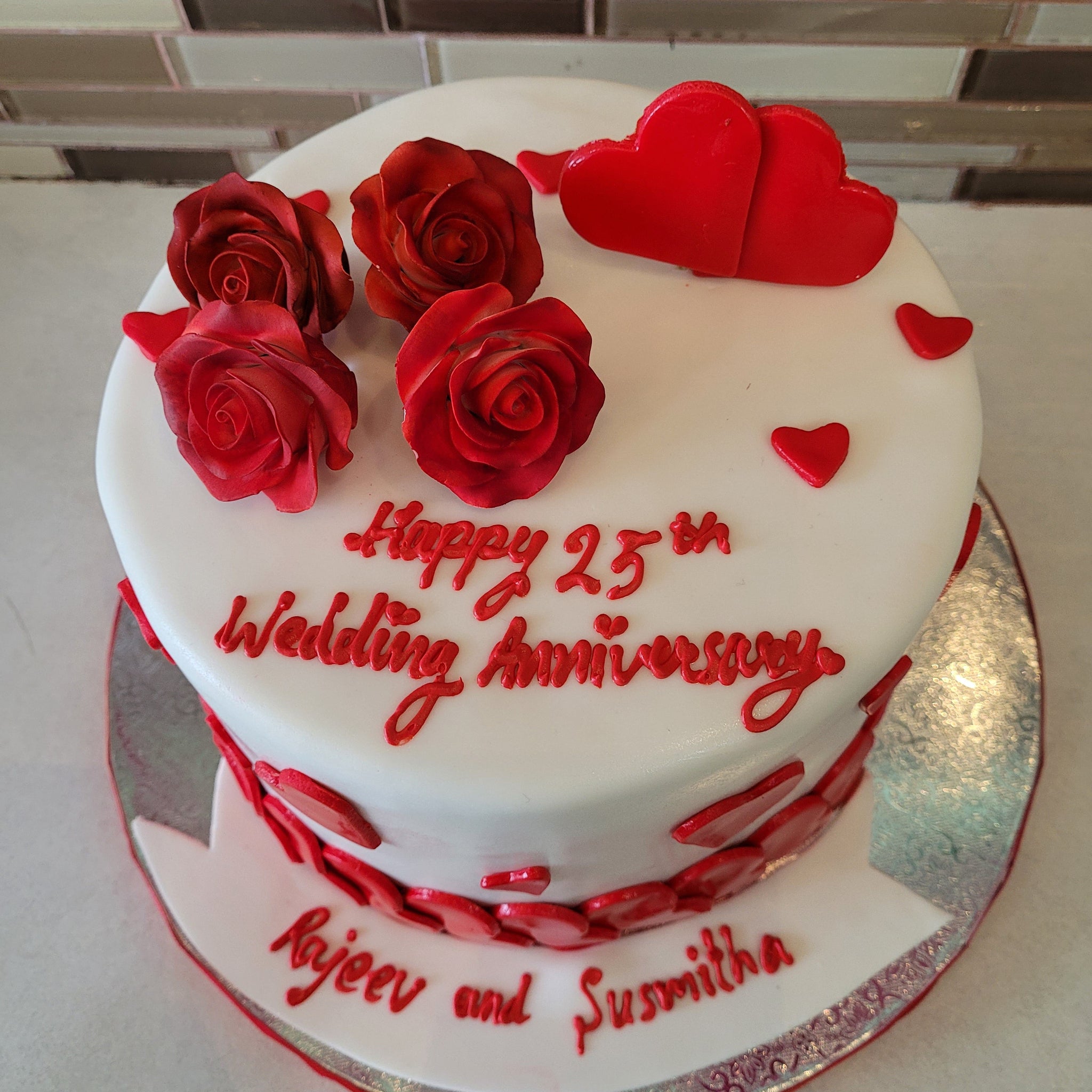Amber Fondant Cake