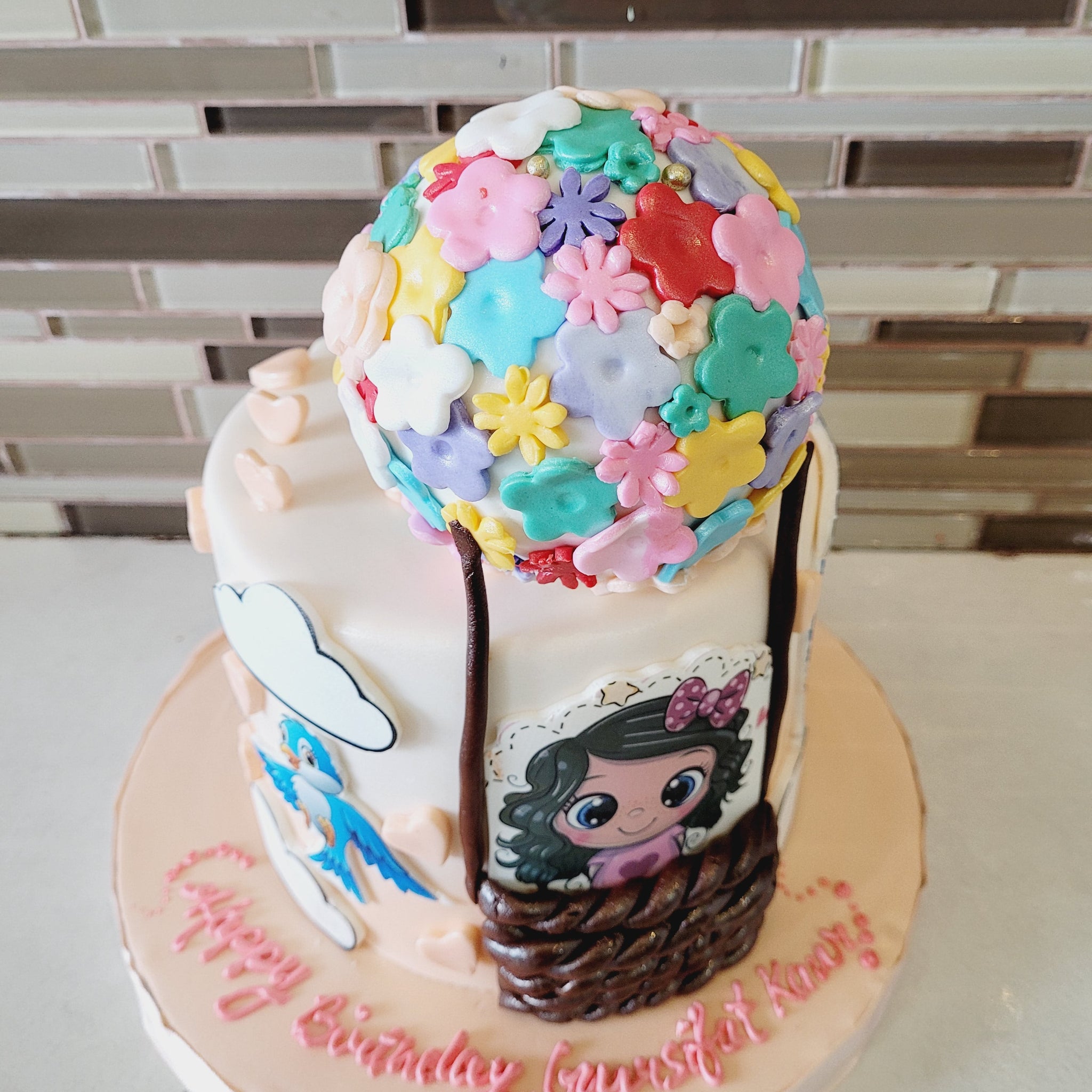 GURSIFAT FONDANT BIRTHDAY CAKE