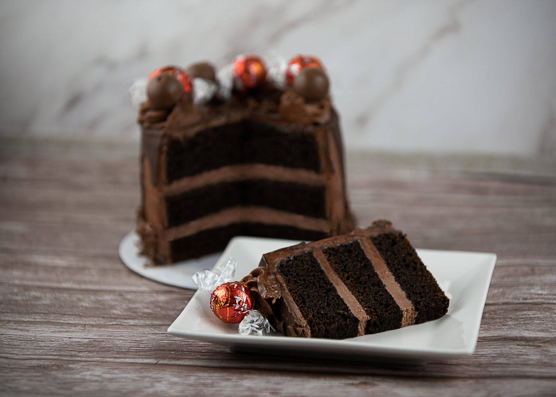 The Lindt Deluxe Chocolate Cake