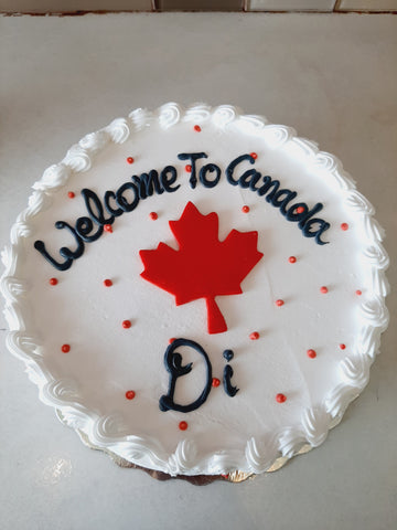 Welcome To Canada Cake