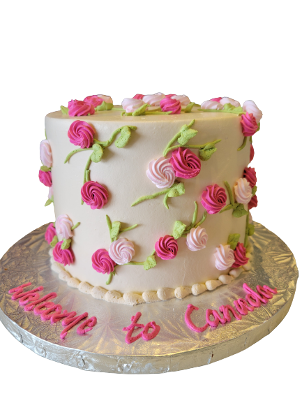 PINK SWIRL CAKE