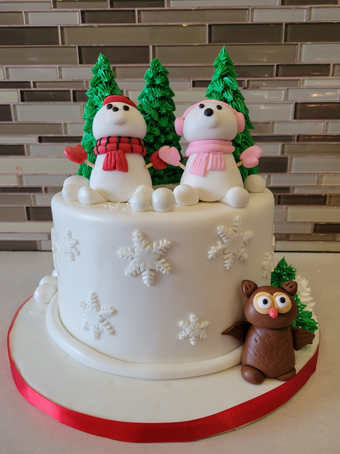 CHRISTMAS HOLIDAY CAKE