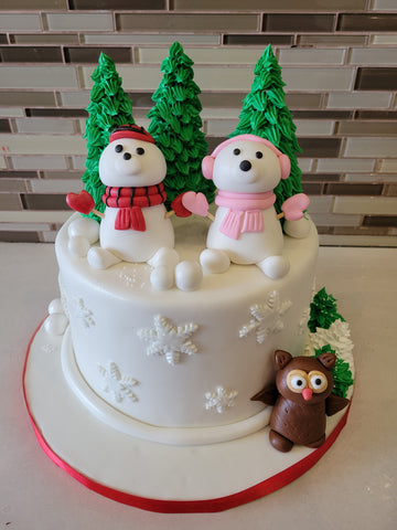 CHRISTMAS HOLIDAY CAKE