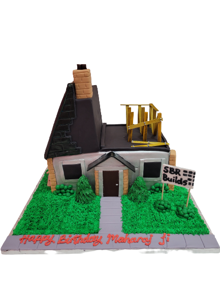 HOME BUILDING CUSTOM CAKE