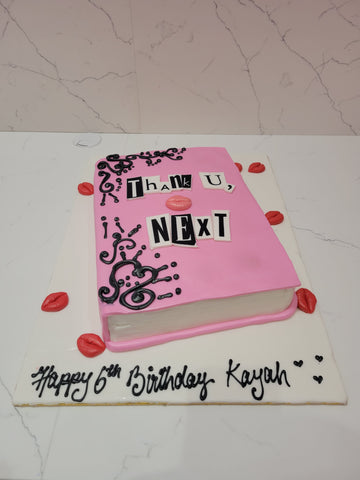 Kayah Book Molded Cake