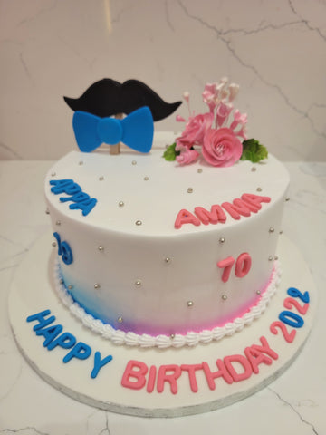 Appa & Amma Birthday Cake