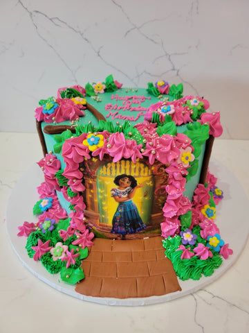 ENCANTO THEME CREAM CAKE