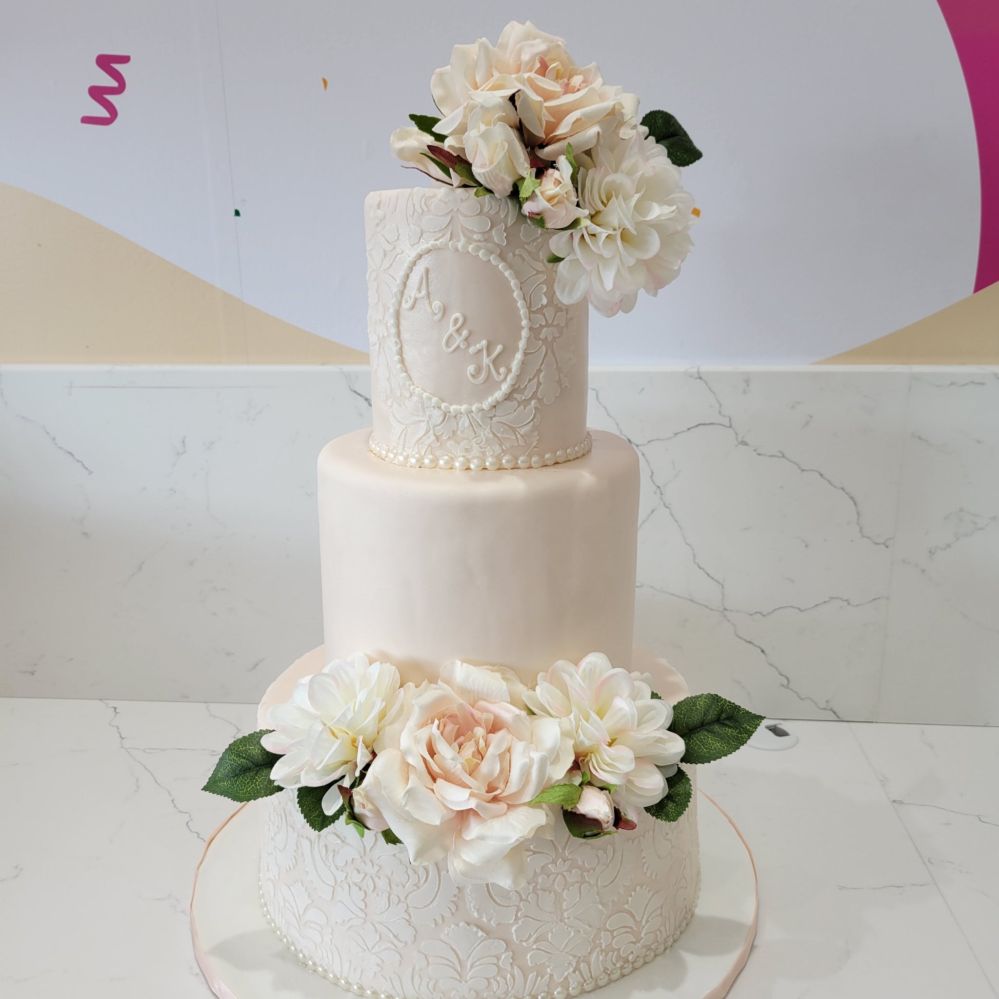 A & K Wedding Cake