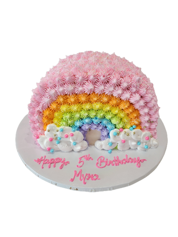 RAINBOW ARCH CAKE