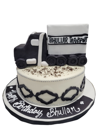 BHULLAR TRUCK FONDANT CAKE