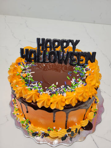 HALLOWEEN CHOC CAKE