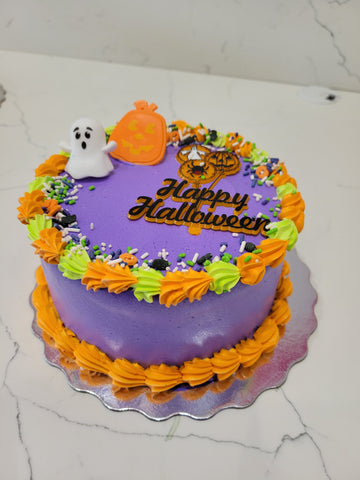 NEW HALLOWEEN PURPLE CAKE