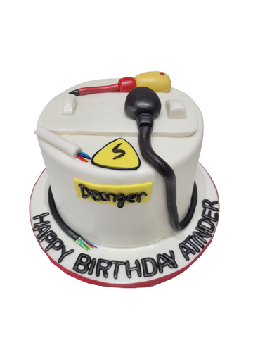 ATINDER ELECTRIC FONDANT CAKE