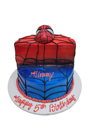 SPIDERMAN STAGE CAKE