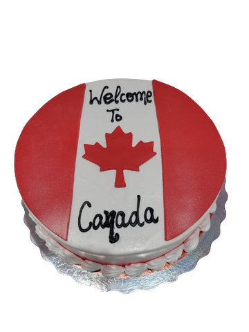 ARSH Welcome To Canada Cake