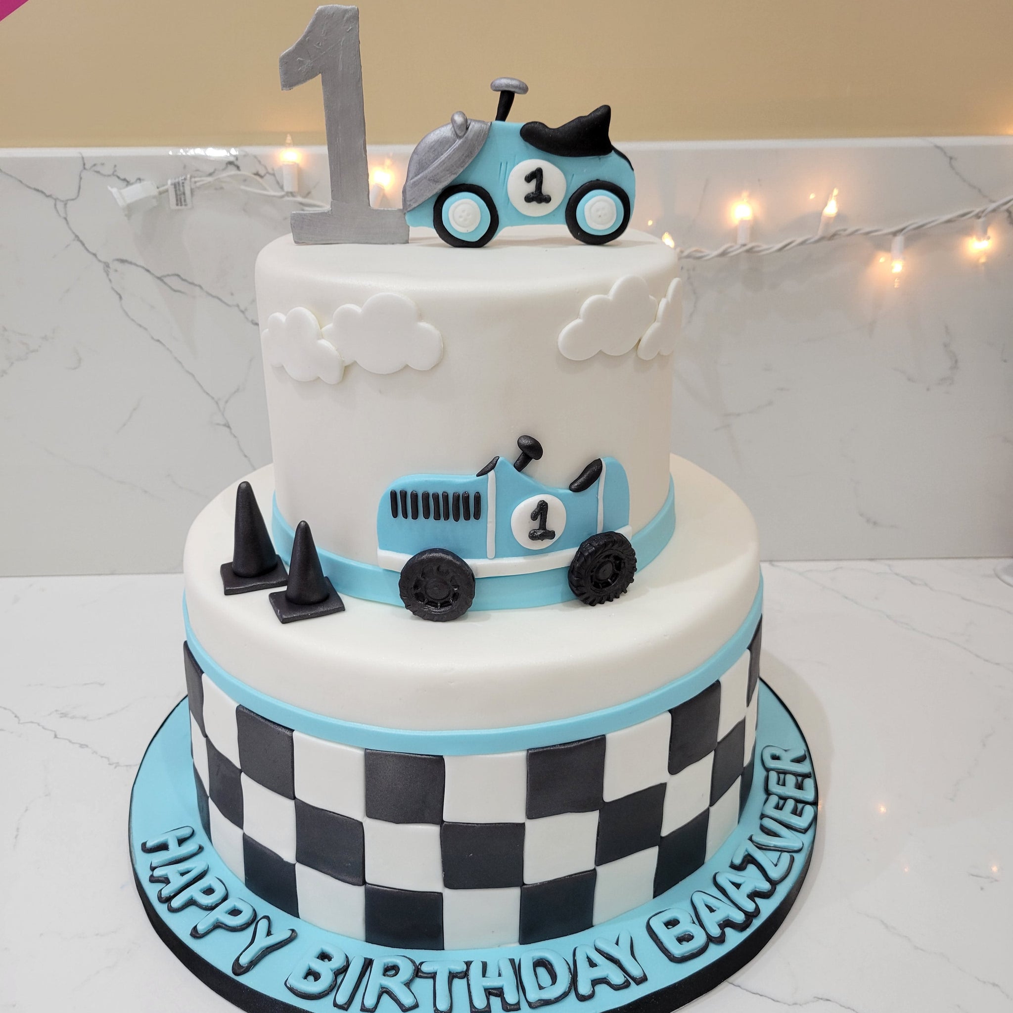 BAAZVEER FONDANT TIERED CAKE