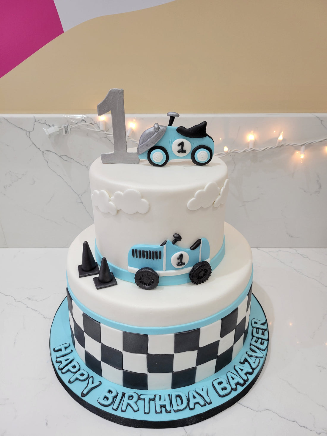 BAAZVEER FONDANT TIERED CAKE